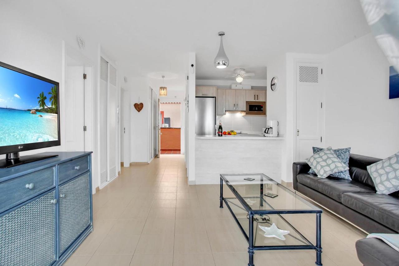 Top Floor, Sea View, Huge Terrace, Heated Pool, Garage Лос Кристианос Экстерьер фото