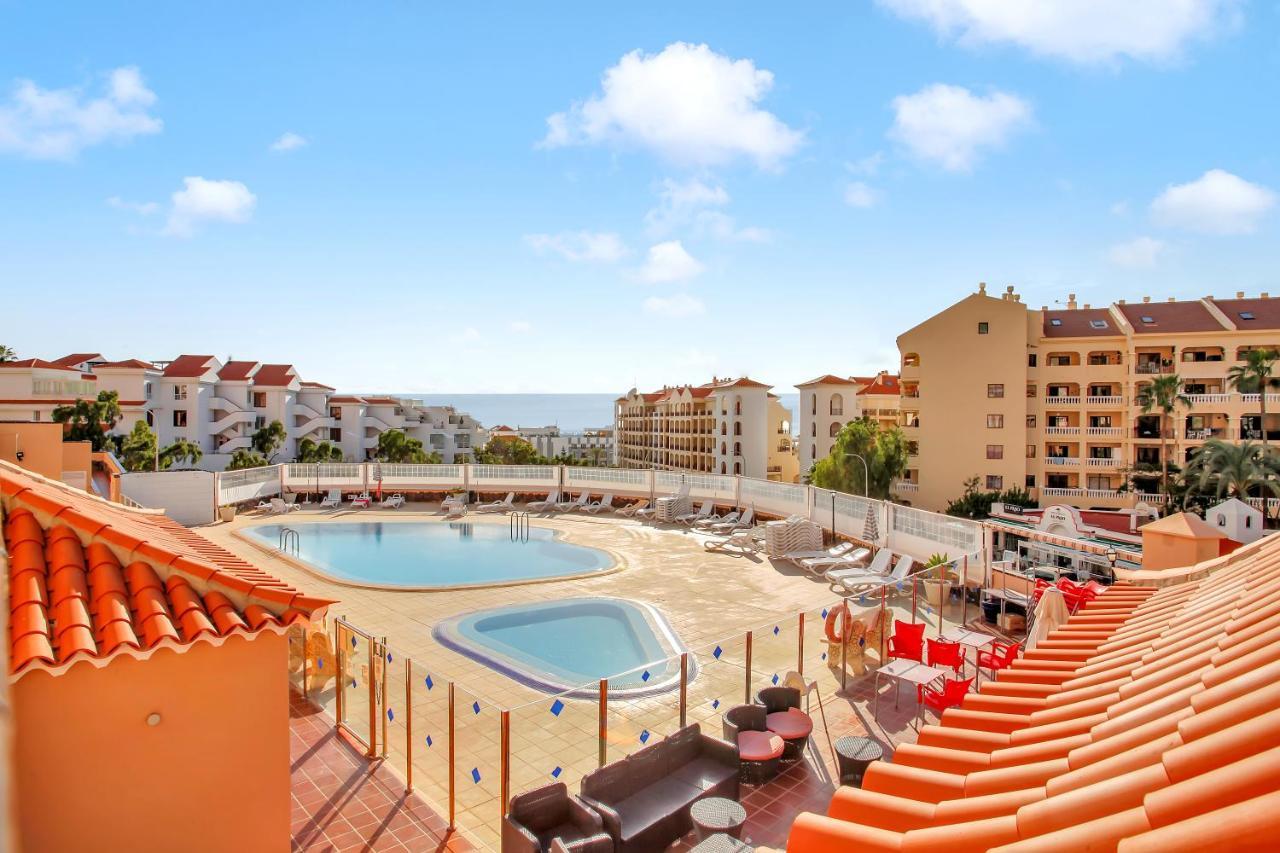 Top Floor, Sea View, Huge Terrace, Heated Pool, Garage Лос Кристианос Экстерьер фото