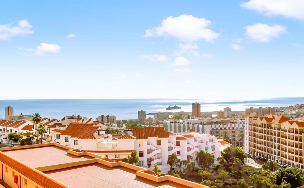 Top Floor, Sea View, Huge Terrace, Heated Pool, Garage Лос Кристианос Экстерьер фото